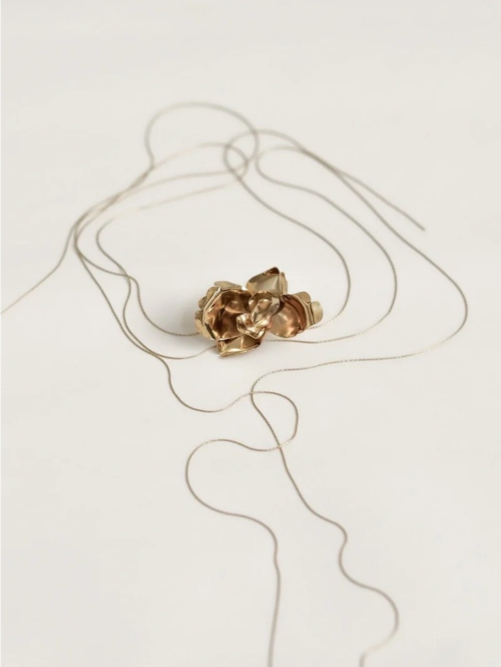 MAGNOLIA FLORAL WRAP Headpiece/ Necklace - Women Jewelry